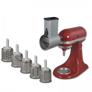 KitchenAid-Gemüseschneider und KitchenAid-Raspel